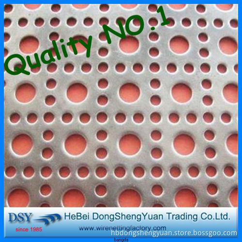 Metal Plate 316l/304 round hole perforated stainless steel sheet